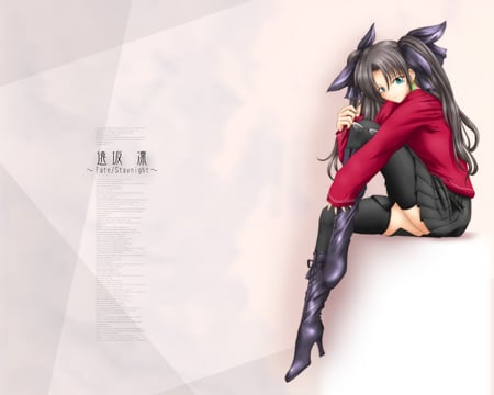 rin - fate, stay night