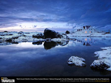 WINTRY DAY - ice, winter, nature, land, glaciar