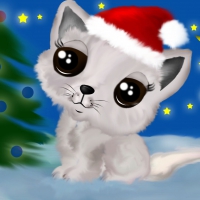 CHRISTMAS KITTY