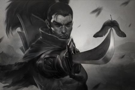 Yasuo - LoL, LeagueOfLegends, Samurai, Yasuo