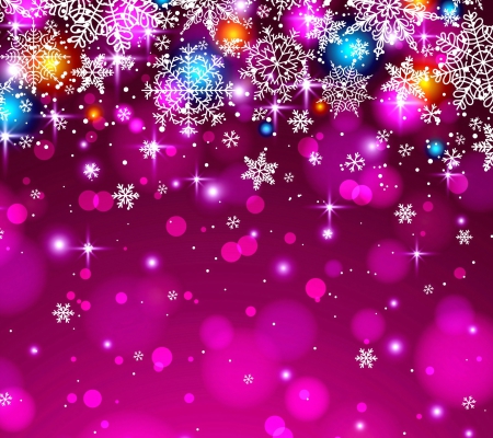 It's Christmas Time - pretty, winter, snowflakes, festive, christmas, season, ornaments, holiday, colorful