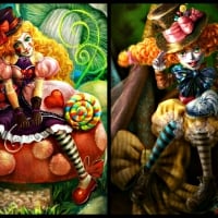 Alice and Mad Hatter