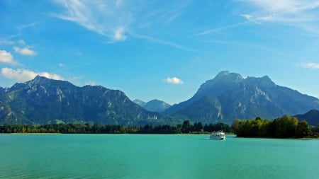 Nature - lake, nature, water, mount