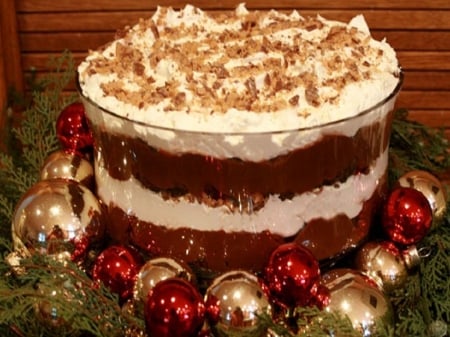 Sweet Christmas - cake, sweet, decoration, christmas