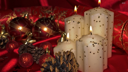 Christmas candles