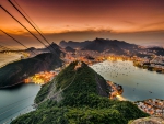 Rio de Janeiro at Sunset