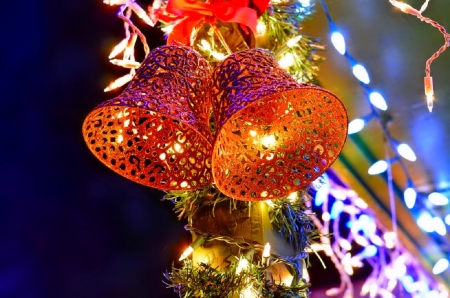 Christmas - nice, new year, photography, colorful, balls, pretty, cold, holiday, background, winter, lovely, christmas, merry christmas, snow, beautiful, photo, decoration, happy