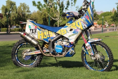 Husaberg FE570 Dakar Bike - dakar, ride, rally, thrill