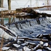 Frigid Winter Stream