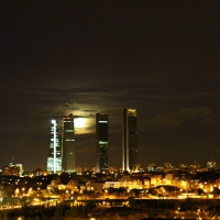 Las torres de la Castellana, Madrid, España