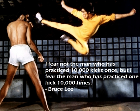 Bruce Lee - wise, fighter, quote, tough