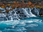 Hraunfossar, Iceland ~ HDR