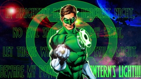 Green Lantern - hal jordan, justice league, dc comics, green lantern