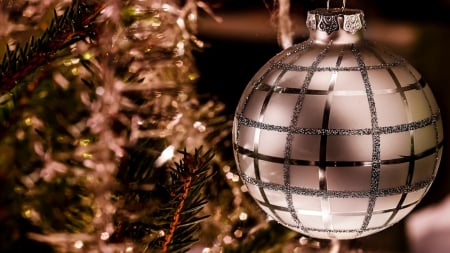 Christmas - nice, new year, photography, colorful, balls, pretty, cold, holiday, background, winter, lovely, christmas, merry christmas, snow, beautiful, photo, decoration, happy