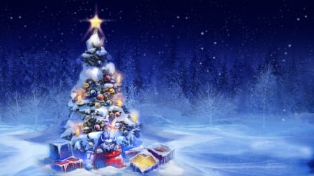 Christmas - pretty, snow, photo, happy, holiday, merry christmas, nice, winter, decoration, beautiful, balls, photography, lovely, christmas, colorful, new year, cold, background