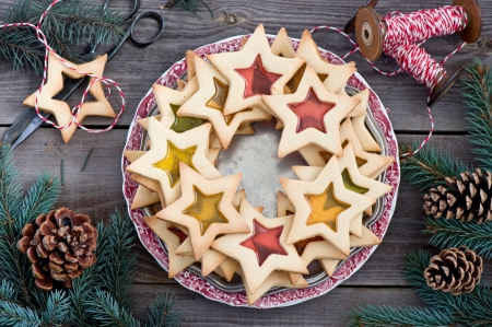 *** Christmas goodies *** - food, stars, christas, cookies