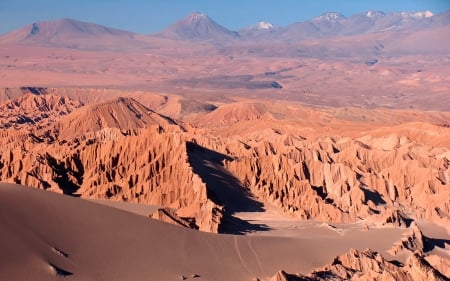 Desert - nature, rock, desert, sand