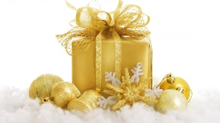 Gold Christmas Pressie! - christmas, holidays, merry, happy