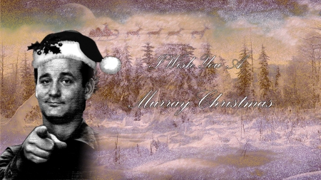 Murray Christmas - murray, Murray Christmas, brotherood, cmt, dean, Bill Murray, bill