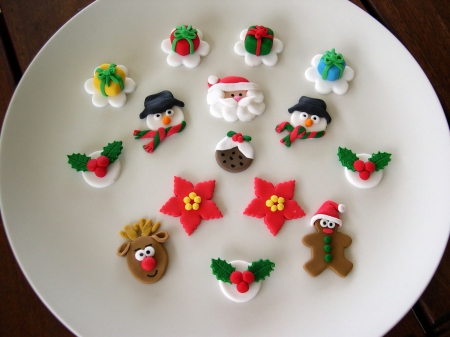 *** CHRISTMAS COOKIES *** - cookies, food, holidays, happy