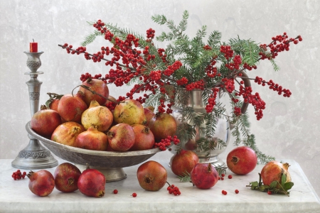 *** Still life *** - still, nature, life, fruits, flowers