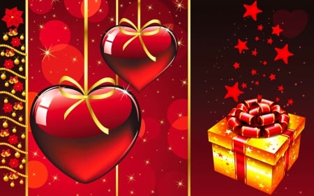 My Love - love, merry christmas, romantic, heart