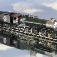 Great Northern 2-6-8-0 Class M-2 paint over brass