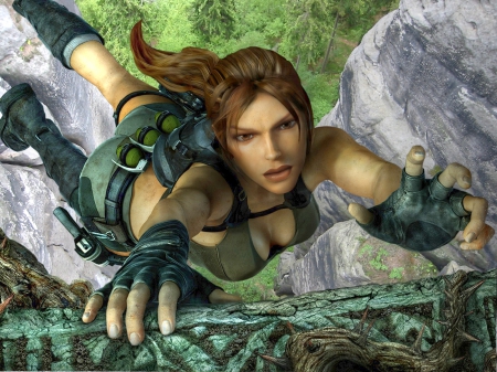 Lara Croft - tomb raider, game, adventure, lara croft