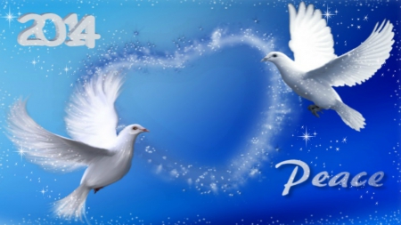 ~*~ Peace ~*~ - happy new year, peace in 2014, happy 2014, peaceful 2014