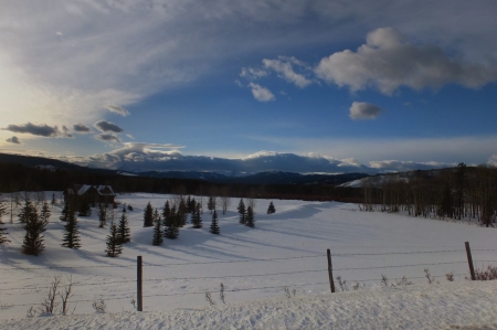 Winter in Kananaskis - Mountains, Rocky Mountains, Nature, Canada, Winter, Alberta