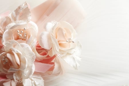 Soft Pink - roses, pearls, softness beauty, ribbon, pink, pastel