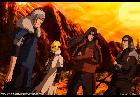 naruto hokages_return - japan, anime, tokyo, naruto