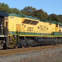 reading lines "bee line service" locomotive