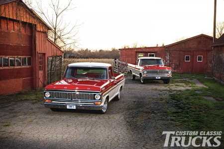 Hot-Rod-And-Restored - white, classic, red, truck