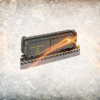 N Scale 40 foot box-car great northern toy