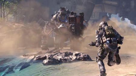 TitanFall - game, titanfall, shooting, video