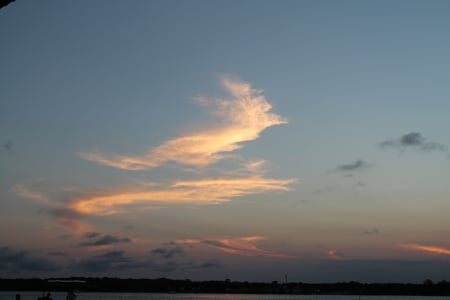 sunset - sky, set, clouds, sun