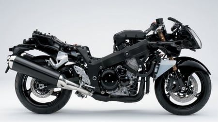 motorbike - assembled, motorcycles, bikes, choppers, art, wallpaper, motorbikes