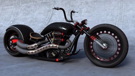 motorbikes auto - motorbikes auto, wallpaper, bicycle, bikes, motorbikes, choppers, assembled, art, custom, chopper, motorcycles