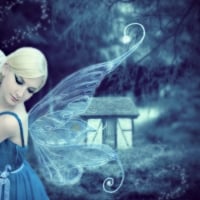 Fairy in blue