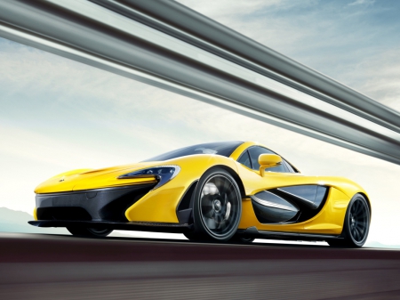 McLaren P1 top speed 217 mph - supercar, speed, rpm, exotic