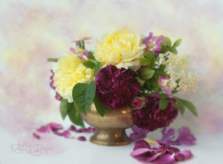 Still life - flowers, vase, nature, soft