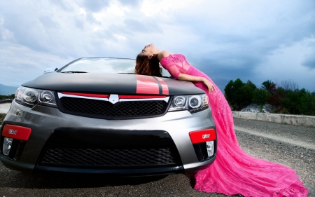 *** Beauty and sensual *** - car, people, beauty, model, female, girl