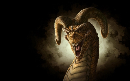 cool dragon - art, cool, game, dragon, wallpaper, fantasy