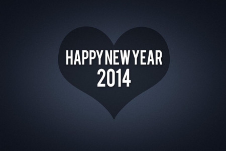 Happy New Year - holidays, happy new year, text, 2014