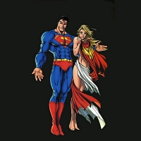 Superman and Supergirl