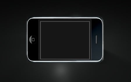 IPHONE - minimal  apple  iphone, dark