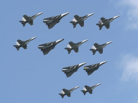 Now Thats a Pretty Picture!  - jet, air, firepower, fighter, plane, bomber, aircraft, wing, force, military, missile