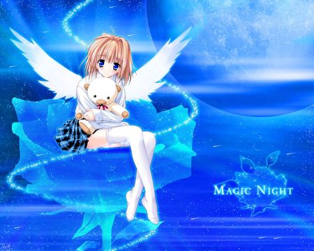 Anime Girl Angel - girl, anime