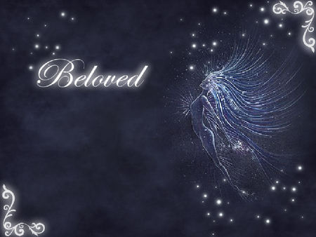 Beloved - stars, beloved, girl